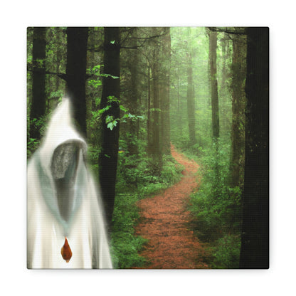 The Mysterious Forest Guide - The Alien Canva