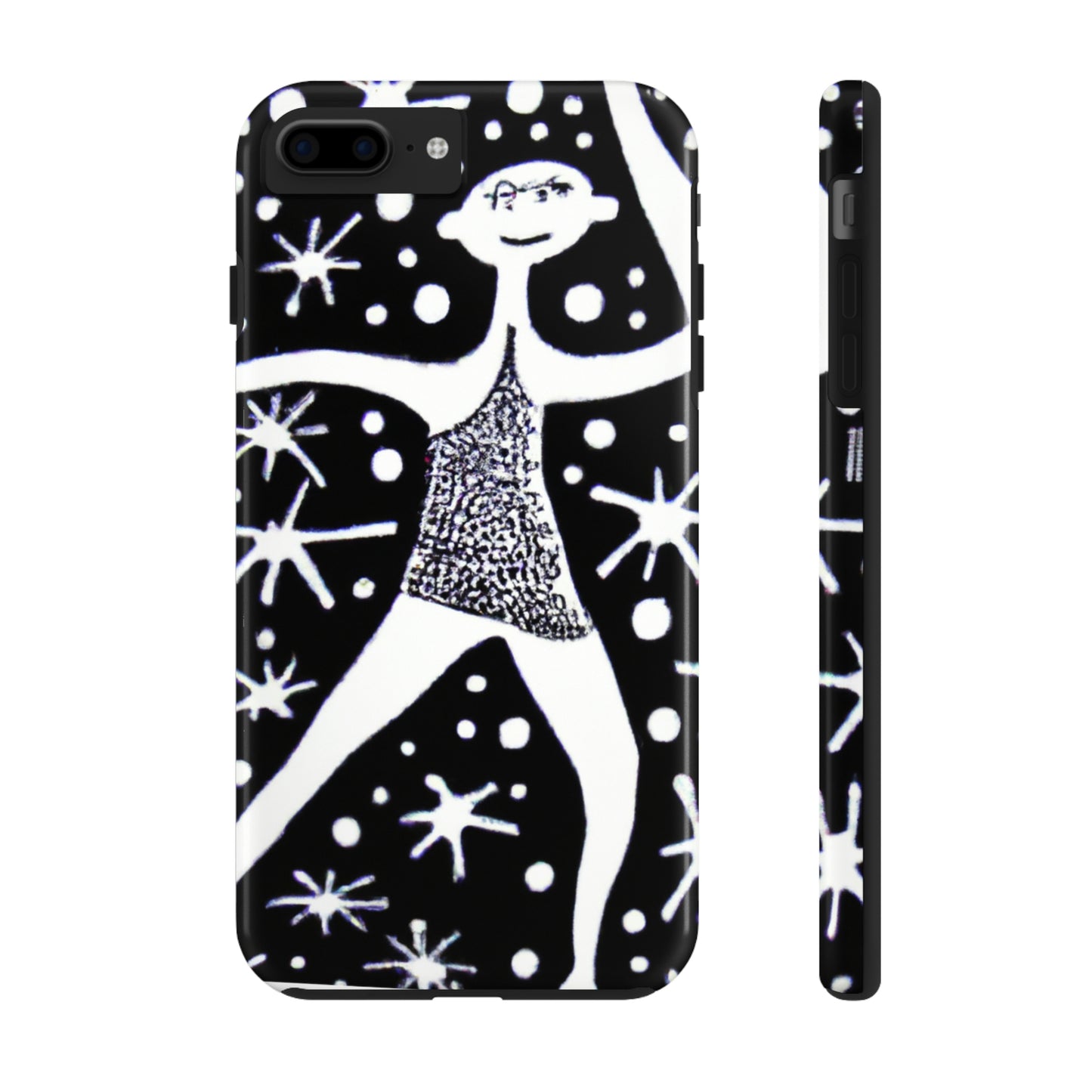 "Dancing Among the Galactic Light" - The Alien Tough Phone Cases