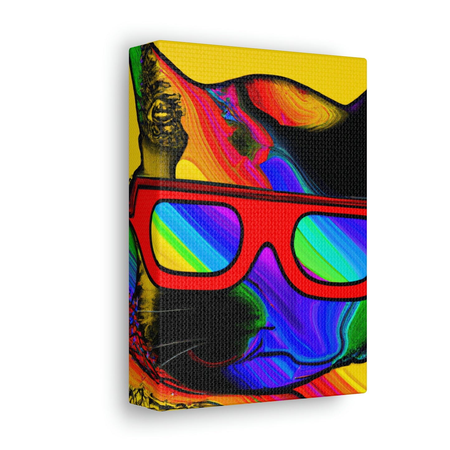 "Gato genial con gafas de sol" - The Alien Canva