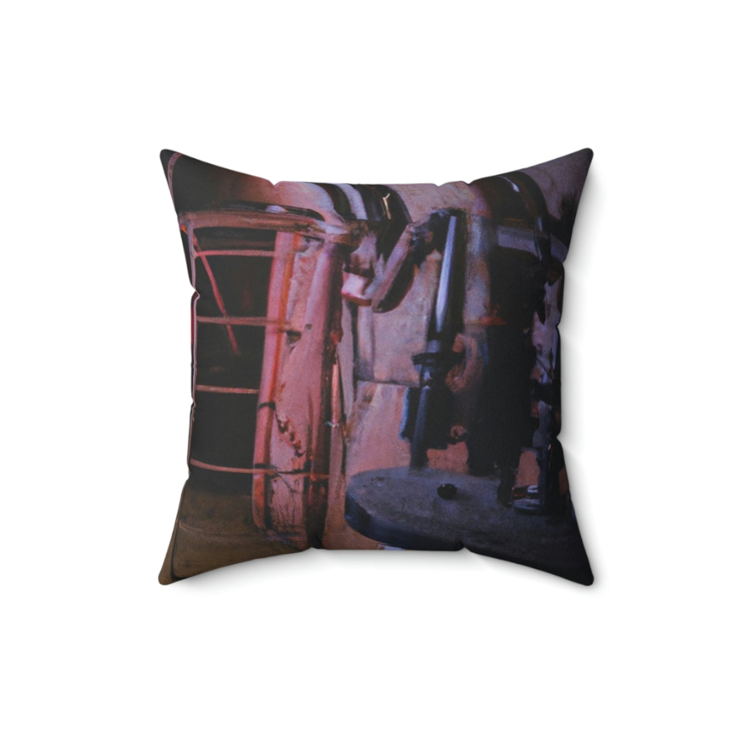 "Break Out of the Subterranean Stronghold" - The Alien Square Pillow