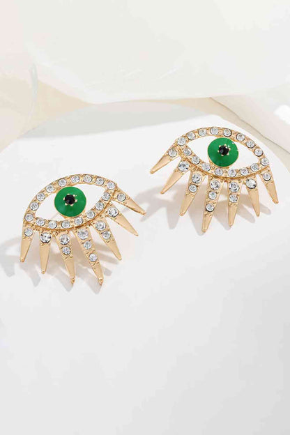 Evil Eye Strass Ohrringe