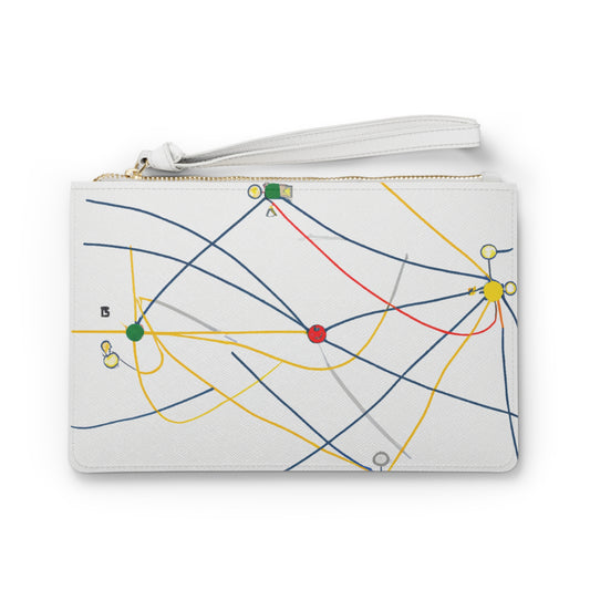 "Exploring the Dynamic Topology: Artful Visualization of a Network Structure." - The Alien Clutch Bag