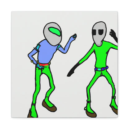 "Inter-Galactic Groovin'!" - The Alien Canva