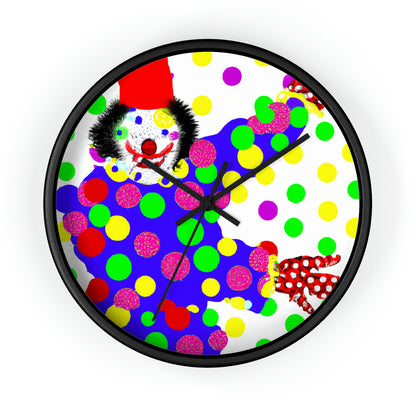 "Clowning Around in the Cold: A Winter Glove Story" - The Alien Wall Clock