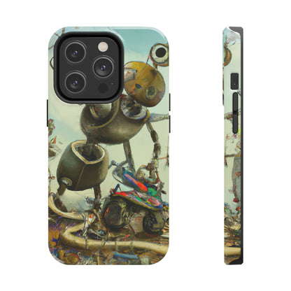 Roboter verjüngt die Wildnis - Die Alien Tough Phone Cases