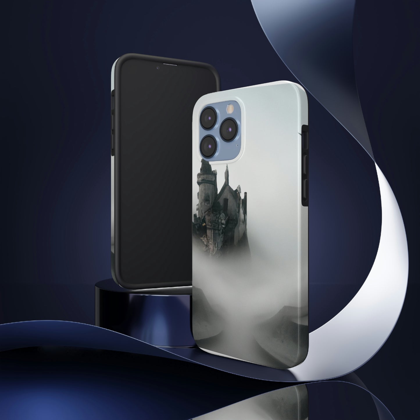 "Ghostly Citadel of the Mist" - The Alien Tough Phone Cases