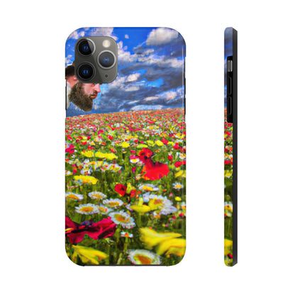 "Eine glückselige Tour durch Blumenpracht" - Die Alien Tough Phone Cases