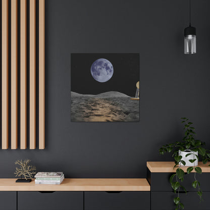 "Reise zum Mond - Erkundung einer Mondlandung" - The Alien Canva