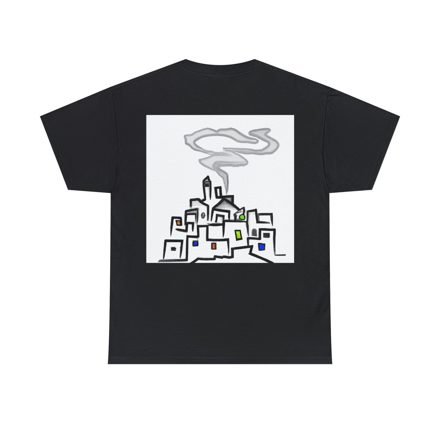 Die Stadt im Nebel – Das Alien-T-Shirt