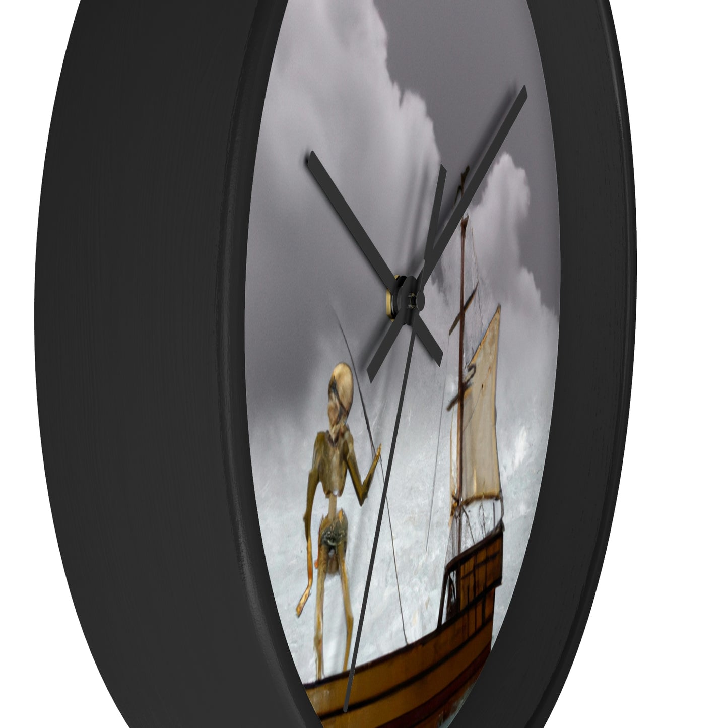 "The Phantom Captain of the Tempest Seas" - The Alien Wall Clock