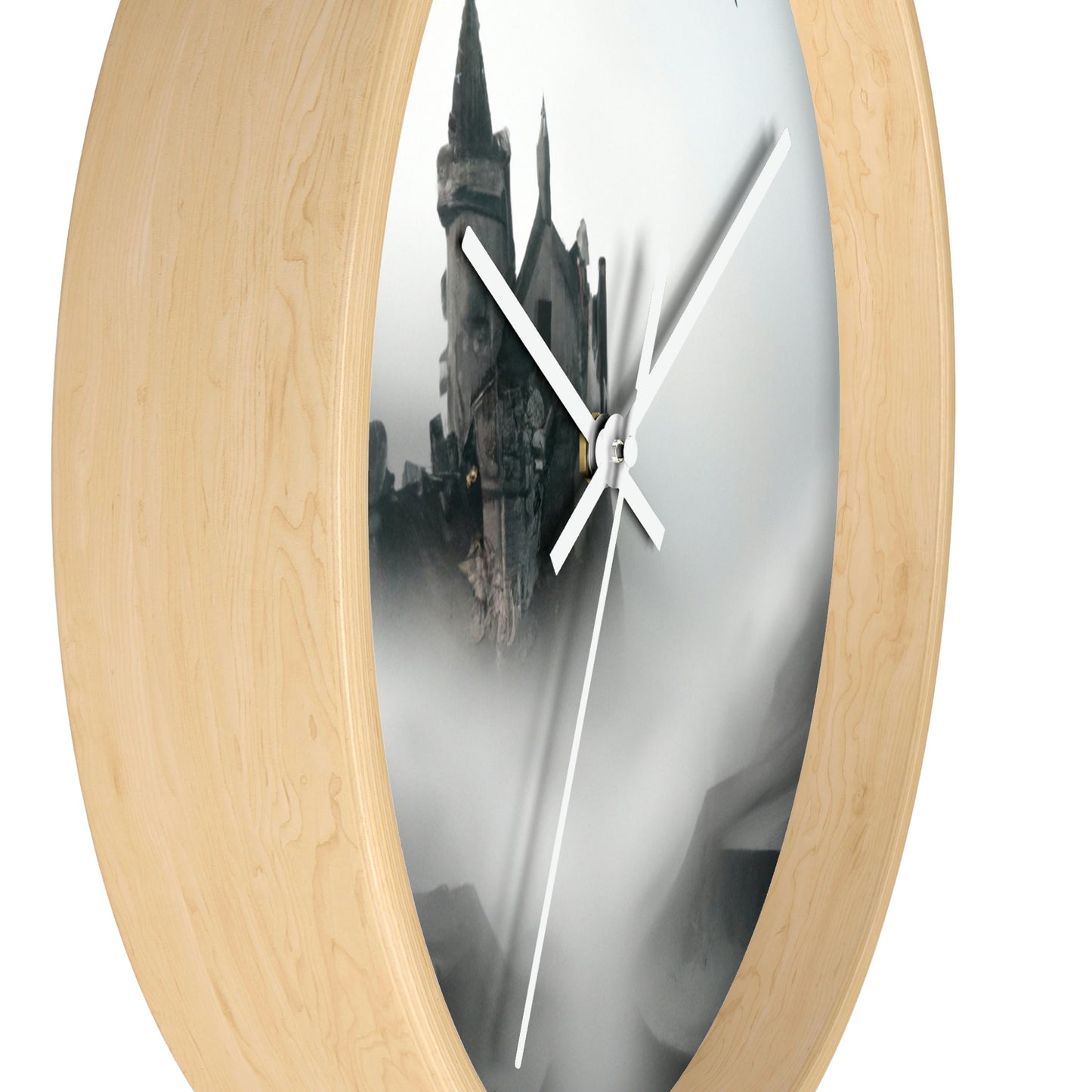 "Ghostly Citadel of the Mist" - The Alien Wall Clock