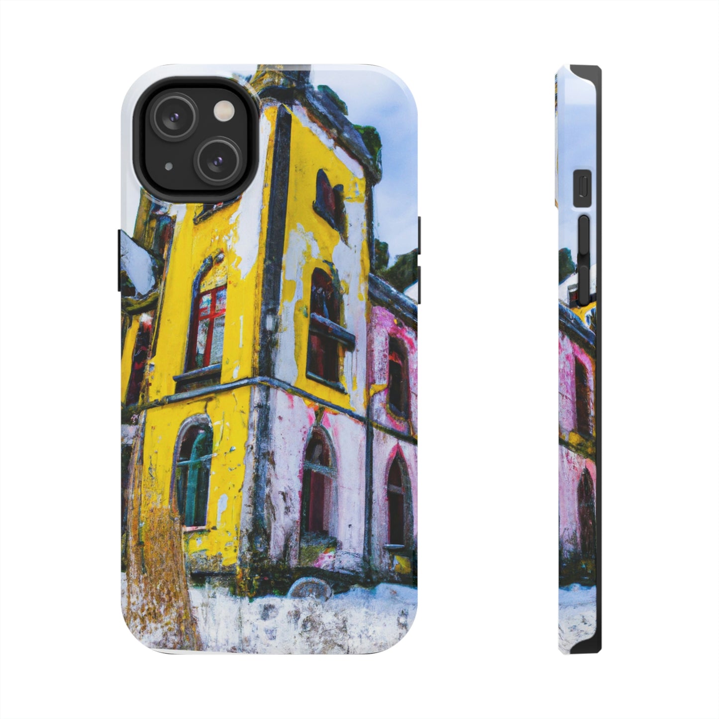 "Schloss aus Schnee und Schatten" - Die Alien Tough Phone Cases