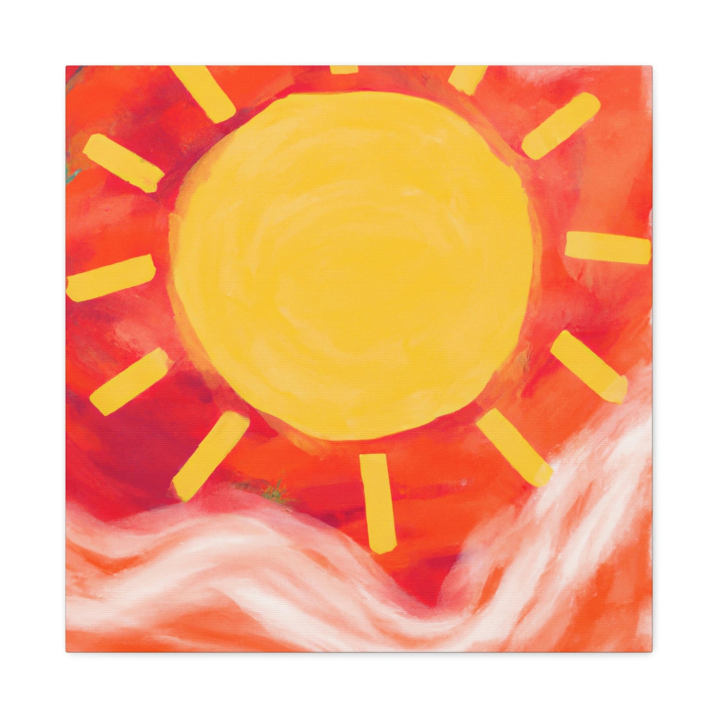 Sunrise Artist - Canvas