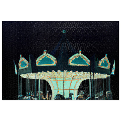 "A Lonesome Carousel Under Shining Stars" - The Alien Jigsaw Puzzle