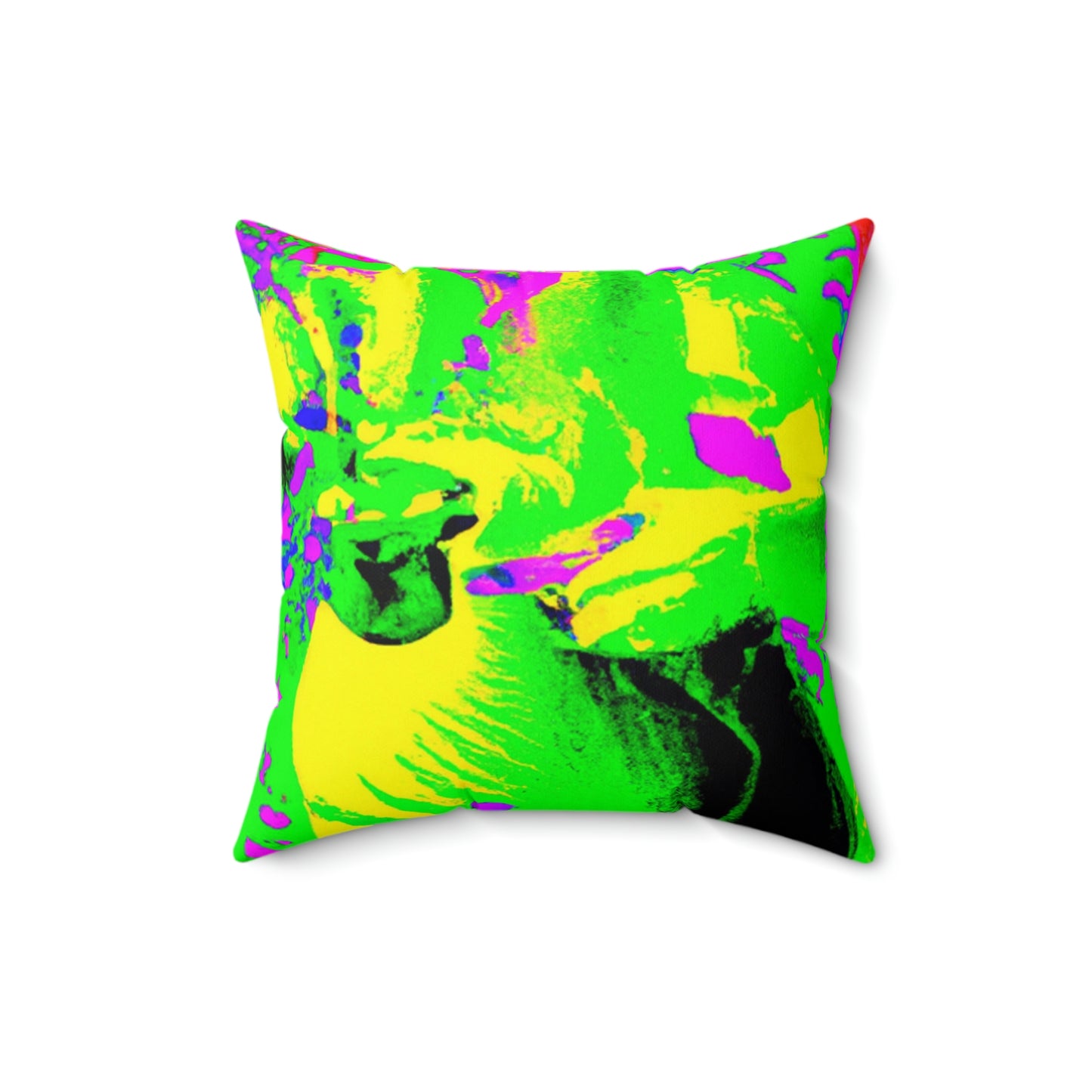 "A Witch's Garden Spellbook" - The Alien Square Pillow