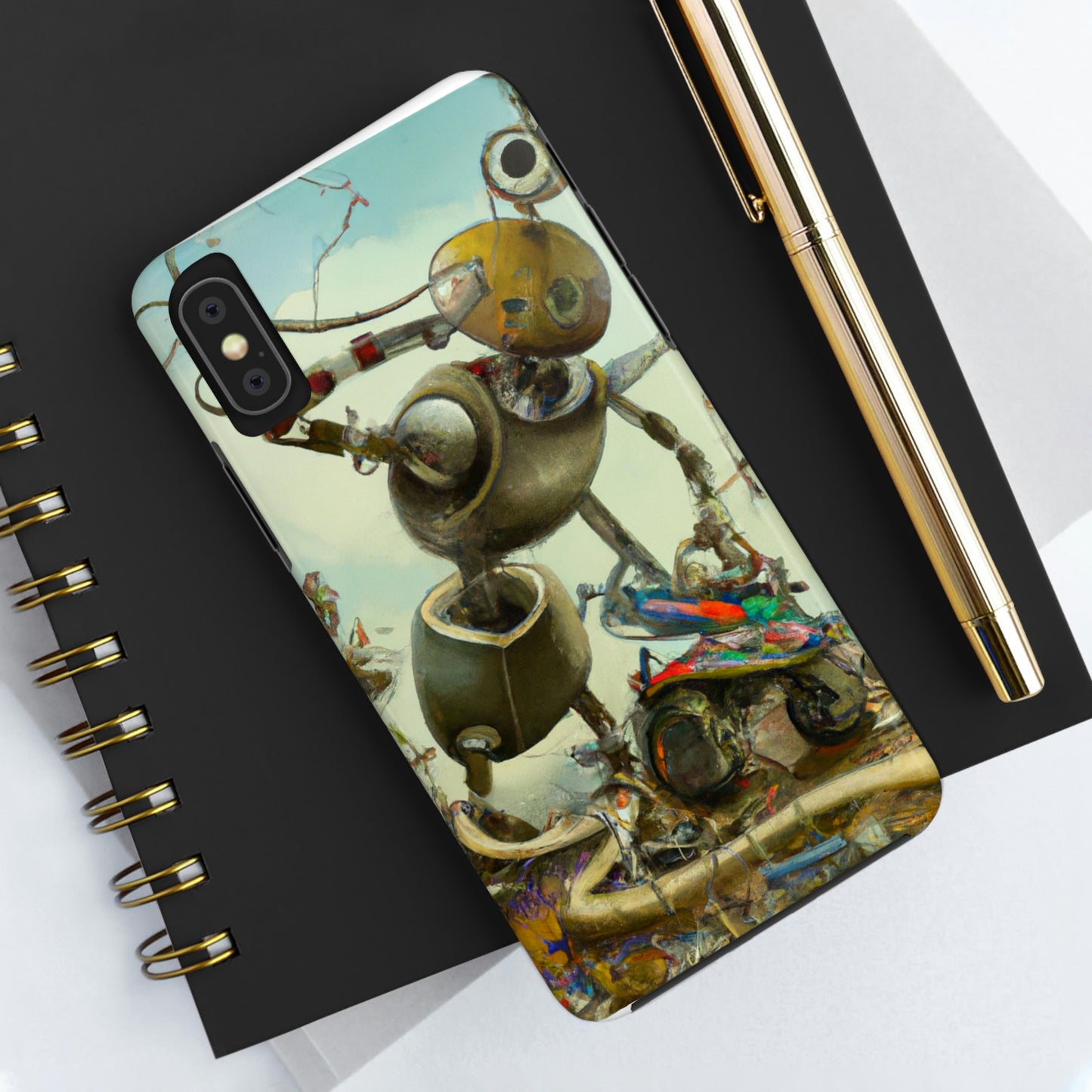 Roboter verjüngt die Wildnis - Die Alien Tough Phone Cases