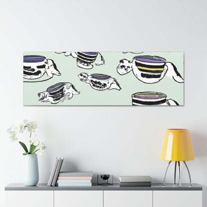 "A Purr-fectly Precious Tea Party Parade" - The Alien Canva