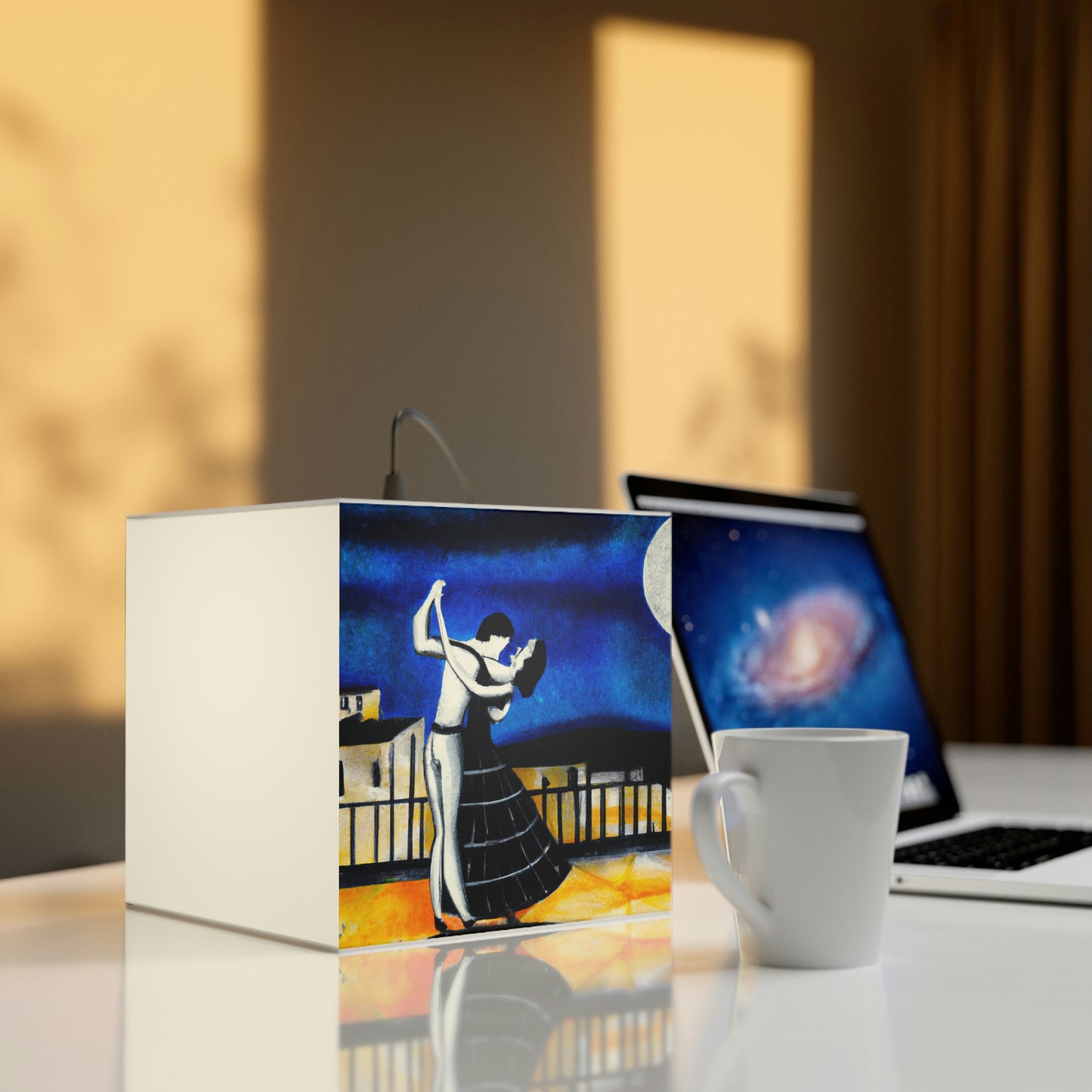 „Lovers After Dark“ – Die Alien Light Cube Lampe