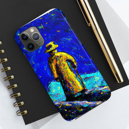 "Lone Mage on the Frozen Summit" - The Alien Tough Phone Cases