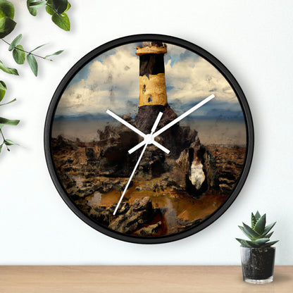 "Lonely Beacon on the Shore" - El reloj de pared alienígena