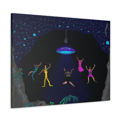 "A Groovy Subsea Shindig" - The Alien Canva