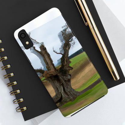 "A Shadow in the Meadow: The Last Standing Tree" - The Alien Tough Phone Cases