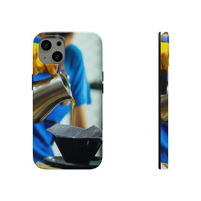 "Eine Tasse Mut" - Die Alien Tough Phone Cases