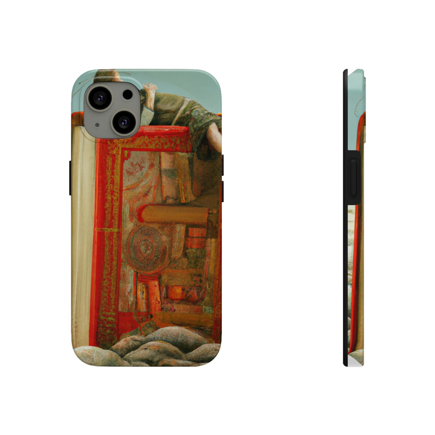 "Cradled by Knowledge" - Die Alien Tough Phone Cases