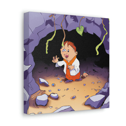 "The Mysterious Cave of Little Billy" - The Alien Canva