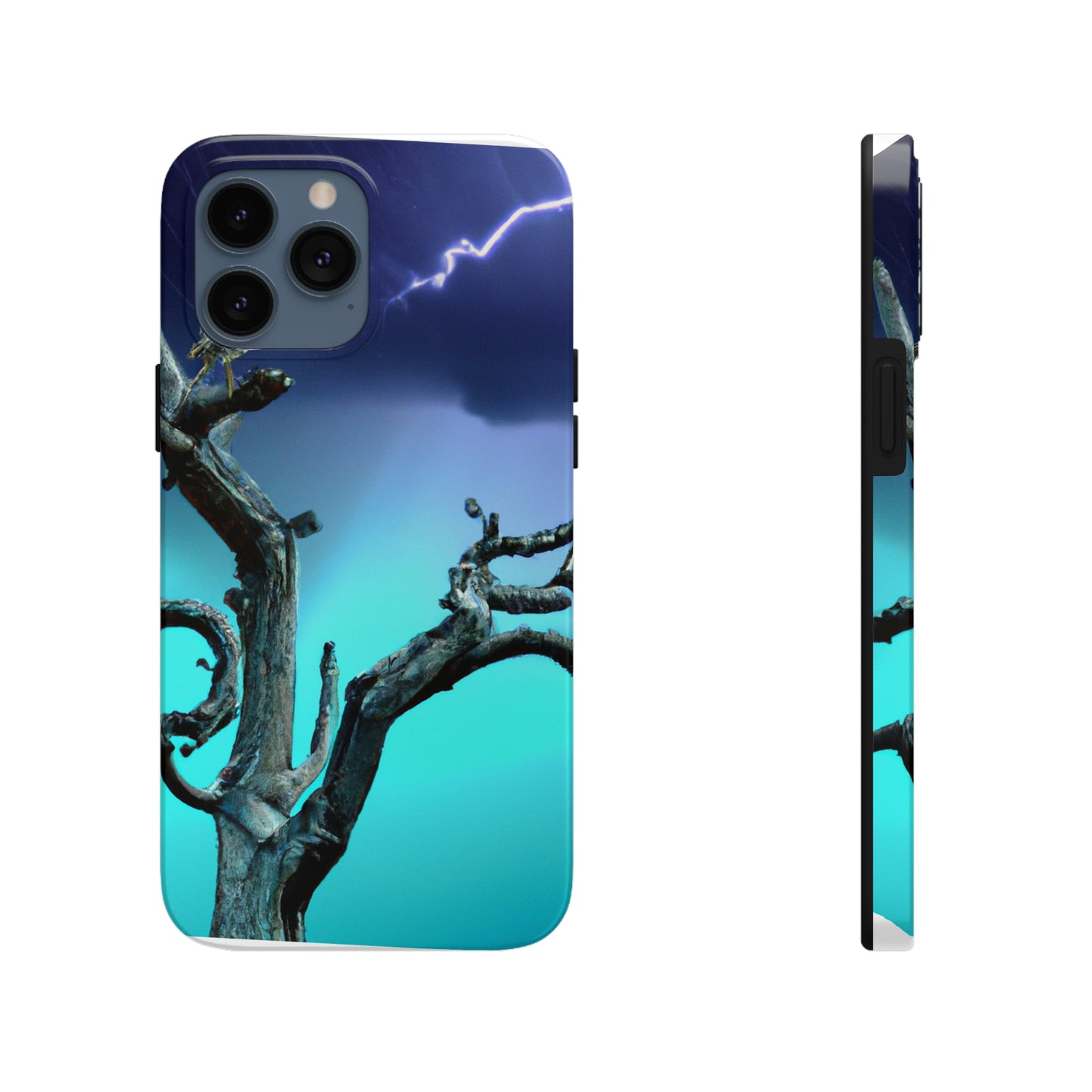 "Alleine gegen den Sturm" - Die Alien Tough Phone Cases