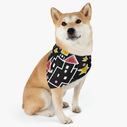 "Heaven's Glittering Palace" - The Alien Pet Bandana Collar