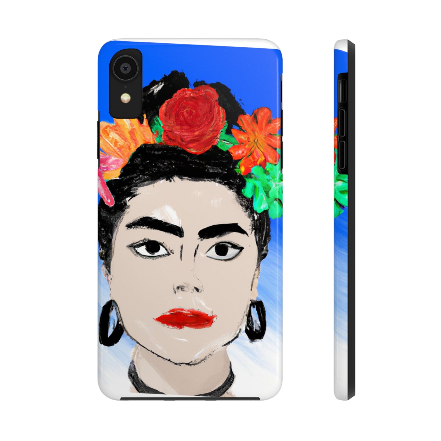 „Feurige Frida: Eine mexikanische Ikone mit farbenfroher Kultur malen“ – The Alien Tough Phone Cases