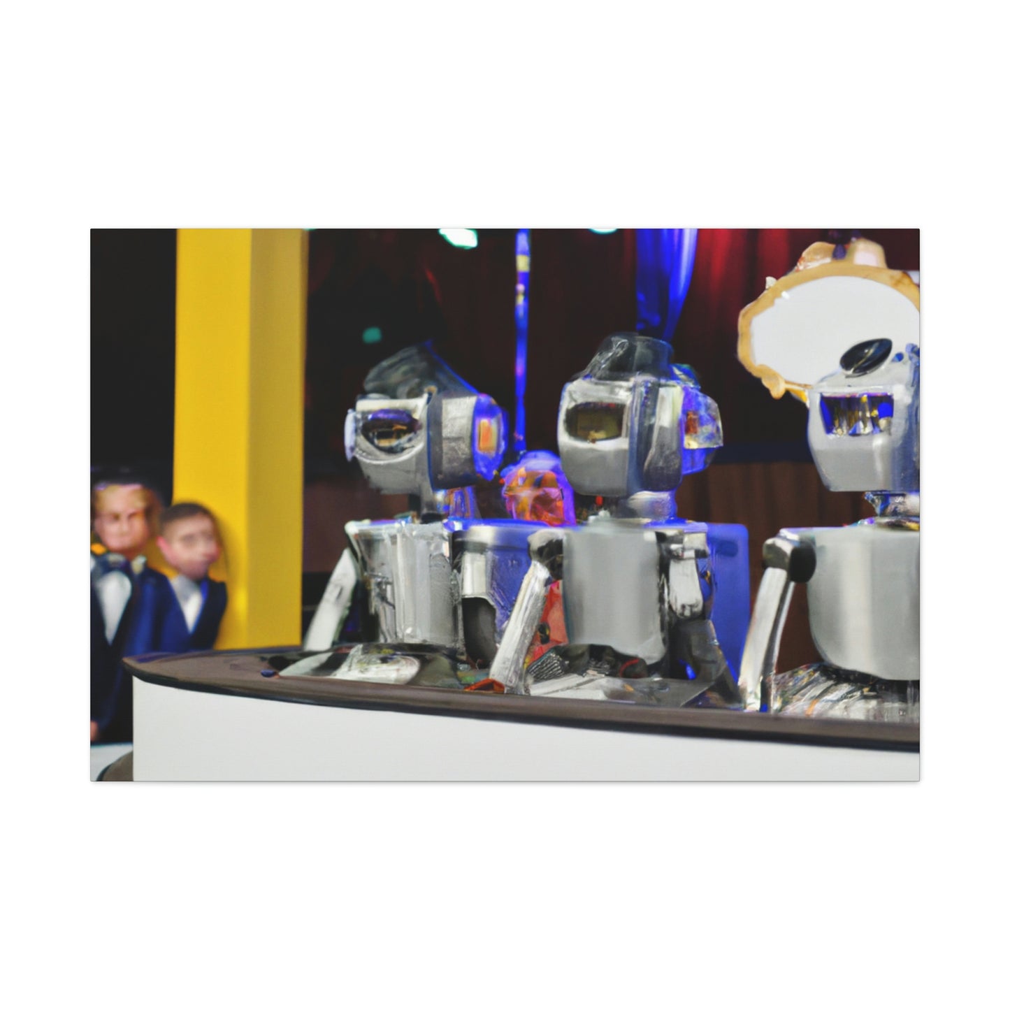 Robot Royale: The Robot Game Show - El lienzo alienígena