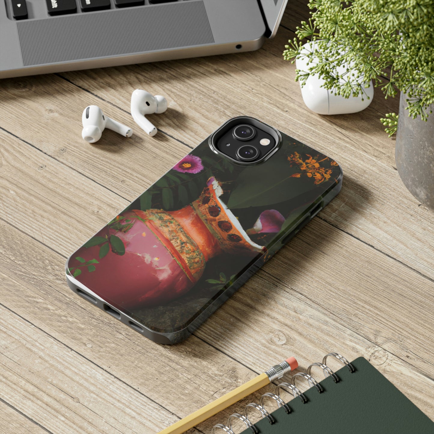 "Ein Garten in Trümmern" - Die Alien Tough Phone Cases