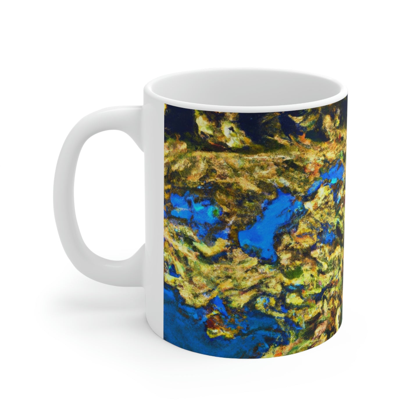 "Invasion of the Pond Monsters" - The Alien Ceramic Mug 11 oz