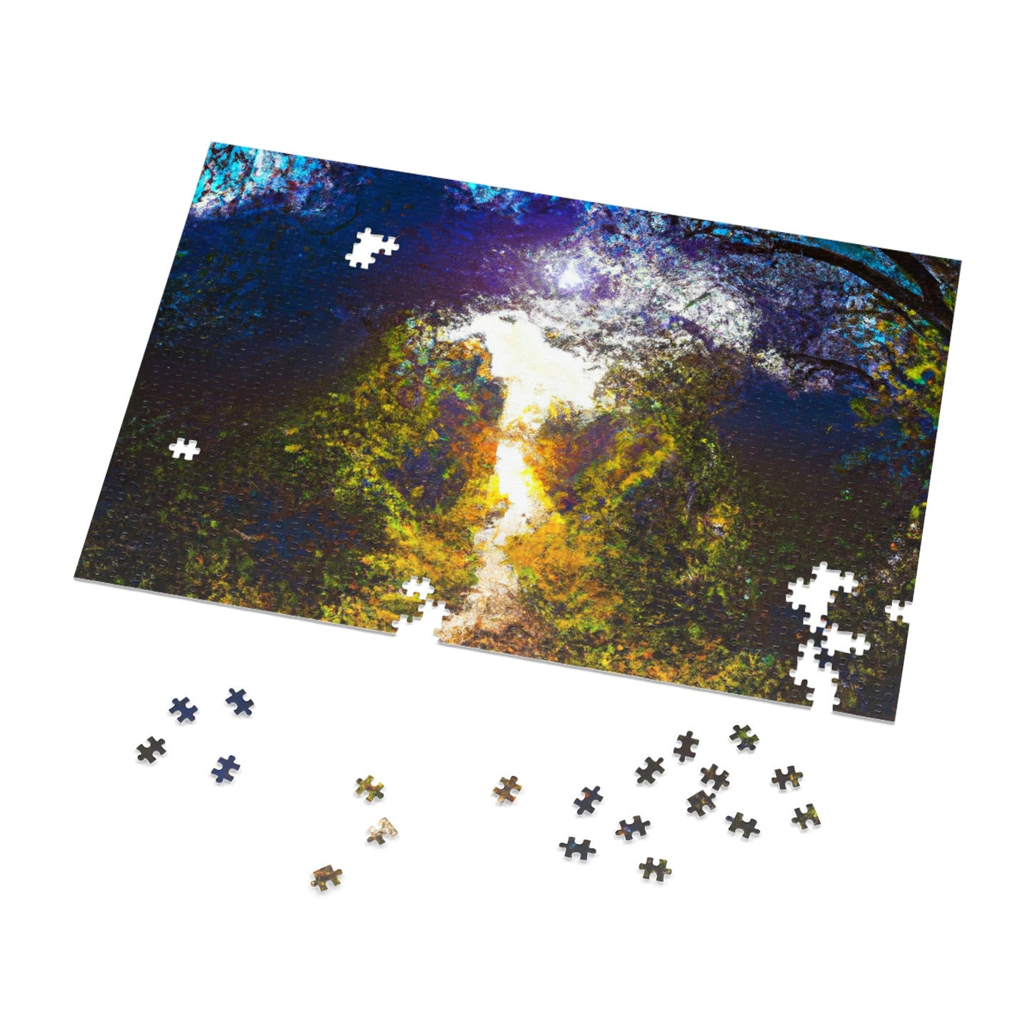 "A Beam of Light on a Forgotten Path" - The Alien Jigsaw Puzzle