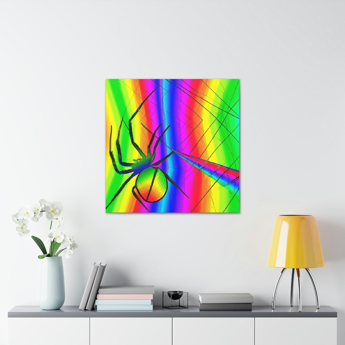 "La telaraña prismática de una hilera" - The Alien Canva