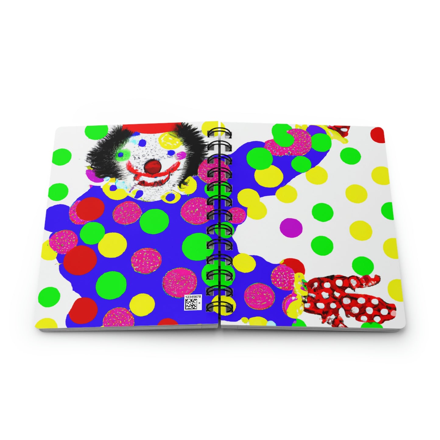 "Clowning Around in the Cold: A Winter Glove Story" - The Alien Spiral Bound Journal