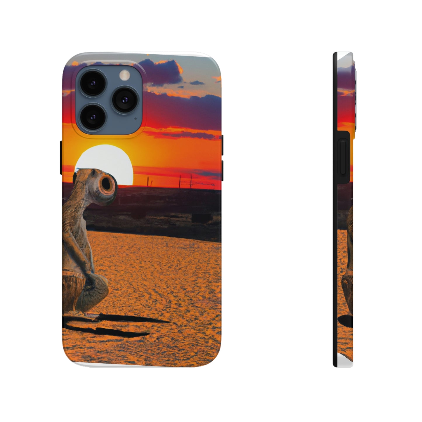 "Farewell to the Horizon" - Die Alien Tough Phone Cases