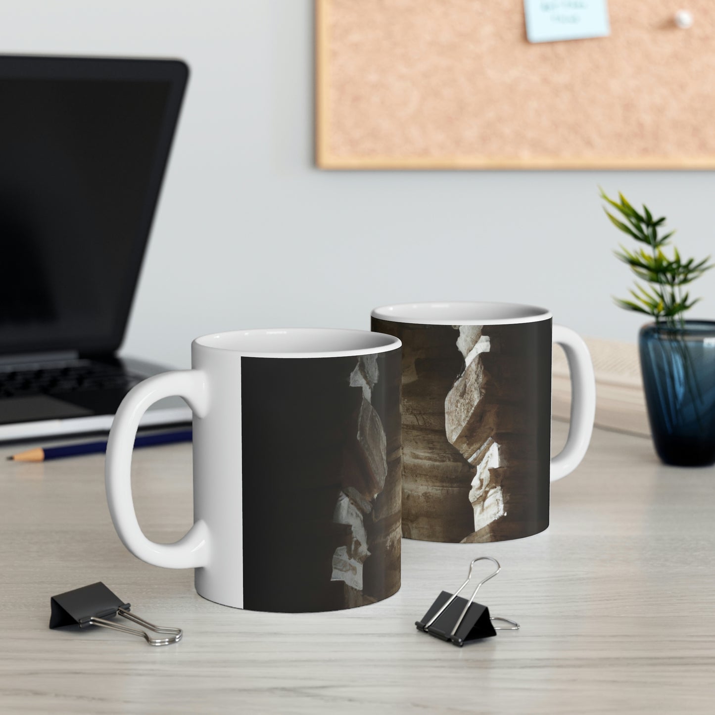 "The Temple of Hidden Secrets" - The Alien Ceramic Mug 11 oz