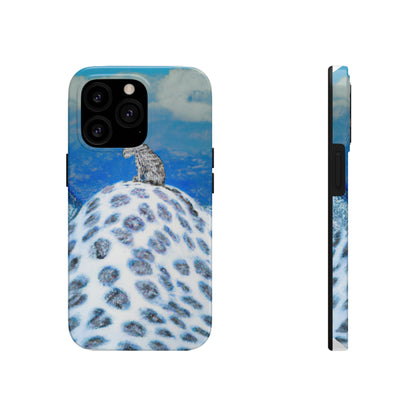 "Perca solitaria del leopardo de las nieves" - Las fundas para teléfonos Alien Tough