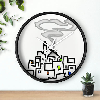 La ciudad en la niebla - El reloj de pared alienígena