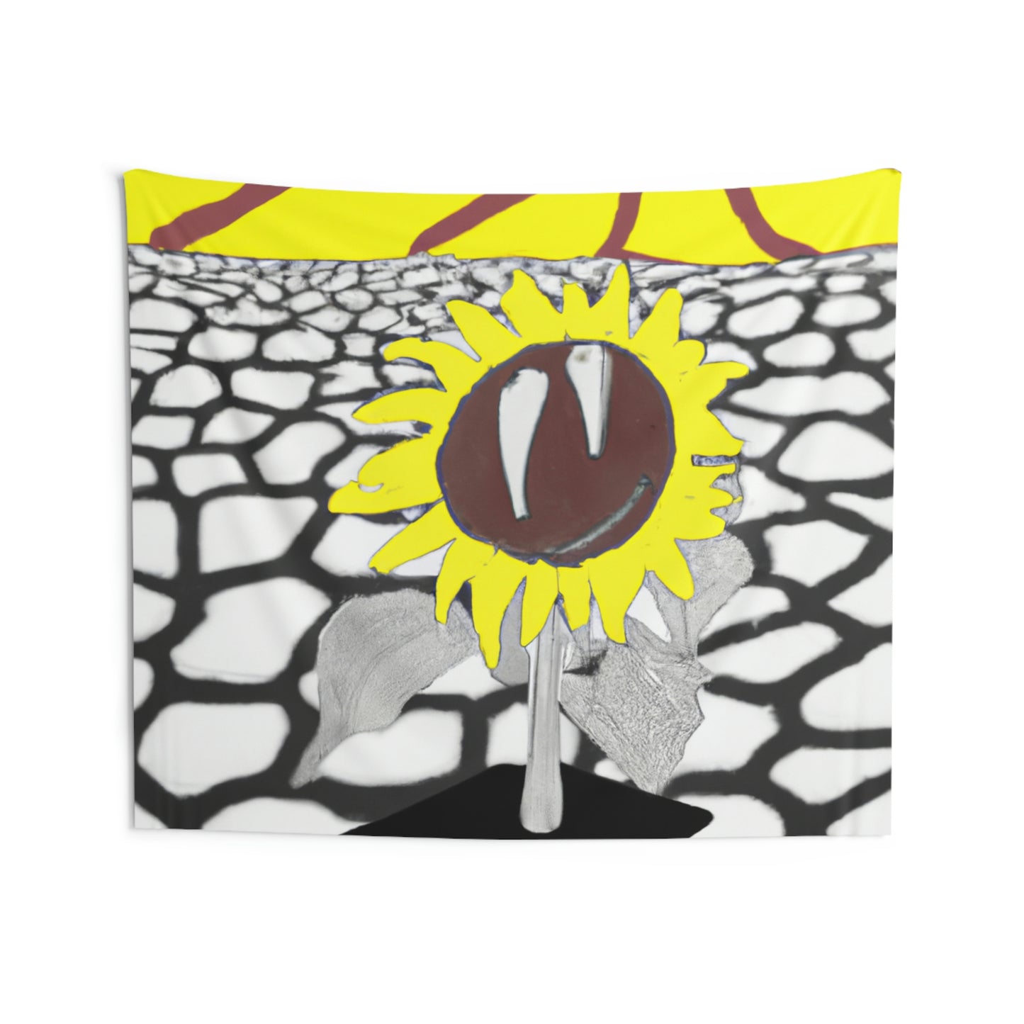 "A Sunflower Withering on a Parched Field" - The Alien Wall Tapestries