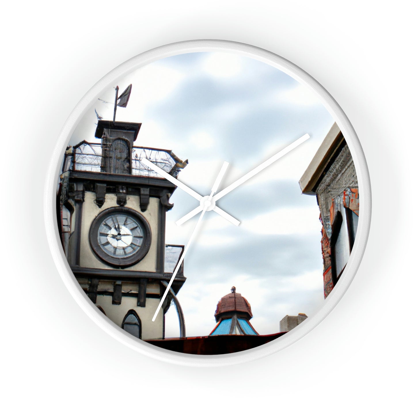 The Clocktower's Shadow - The Alien Wall Clock