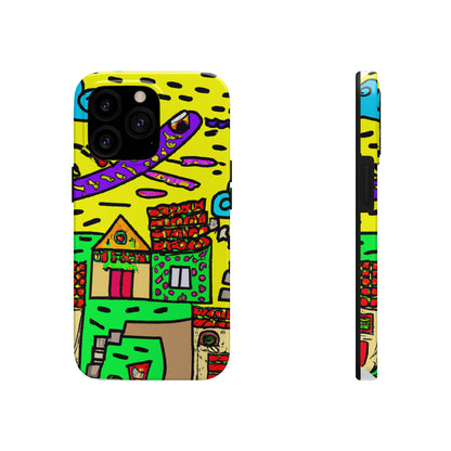 "A Slumbering Village of the Soaring Dragon" - The Alien Tough Phone Cases