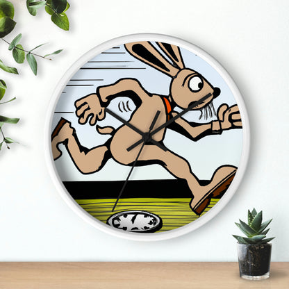 "The Great Hare-Racing Rush." - The Alien Wall Clock