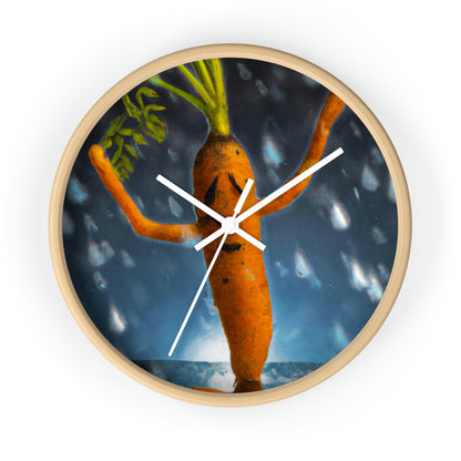 "Jubilant Jig in the Rain" - El reloj de pared alienígena