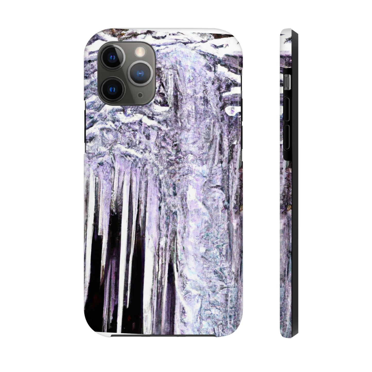 "Frost-Tipped Falls of Glistening Grief" - The Alien Tough Phone Cases