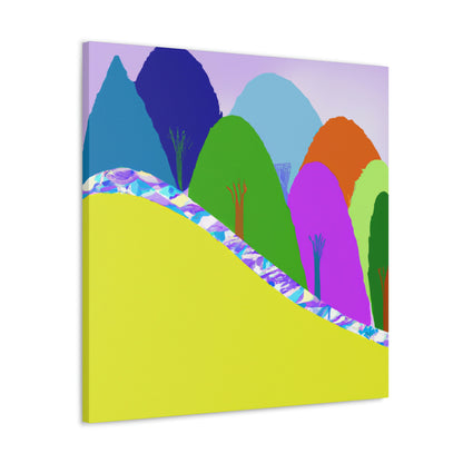 Mountain Optimism Artist - Canvas