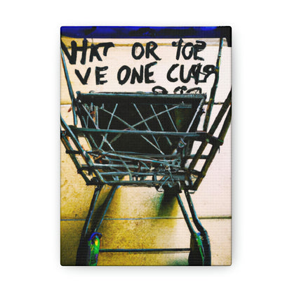 "The Shopping Cart of Hope" - The Alien Canva